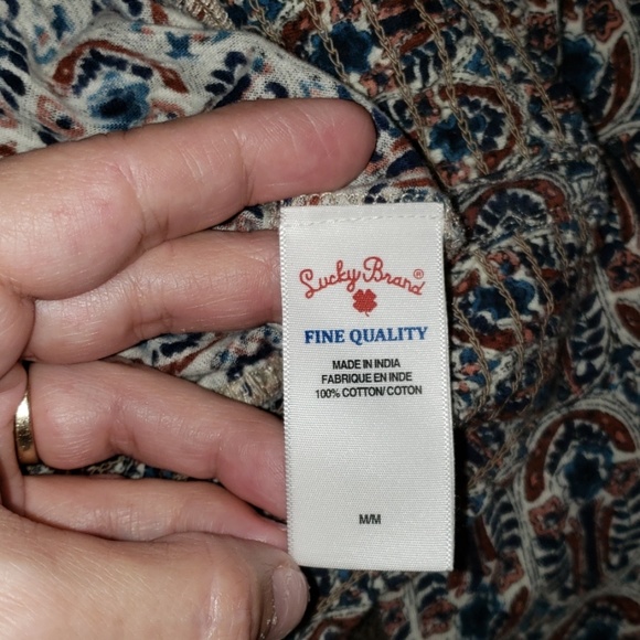 EUC♡ LUCKY BRAND BLOUSE - Picture 7 of 8